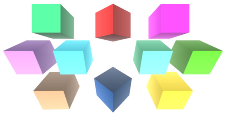 Rendering by our WebGL Software.