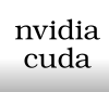 An ICON with text nvidia cuda.